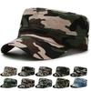 Gorras planas de camuflaje para entrenamiento, para hombre y mujer, modernas, sencillas, combinables, informales, para campamento de verano