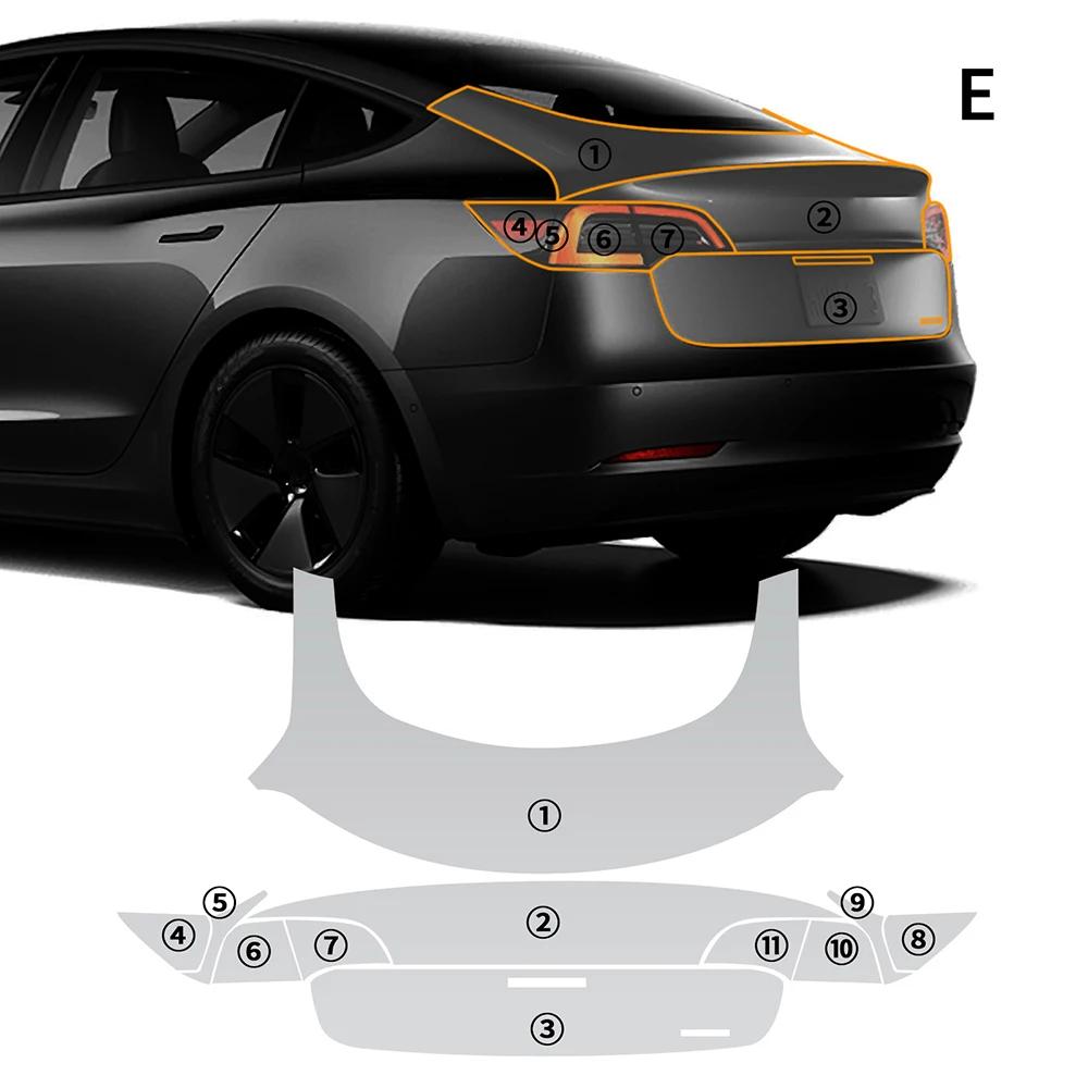 8.5MIL TPU Glossy Matte Car Paint Protection Film For Tesla Model 3 Model3 2017-2020 2025 2025 2025 Clear Bra PPF Accessories