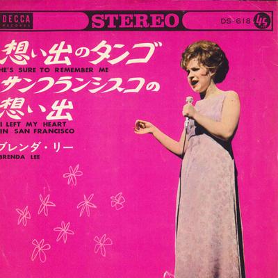 7inch Record BRENDA LEE - Memories of Tango / San Francisco M DS618 DECCA Japan Pop Used