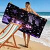 Custom Name Olivia Isabel Rodrigo Print Beach Towel, Large Soft Quick Dry Towel for Beach Camping Swimming -HE78