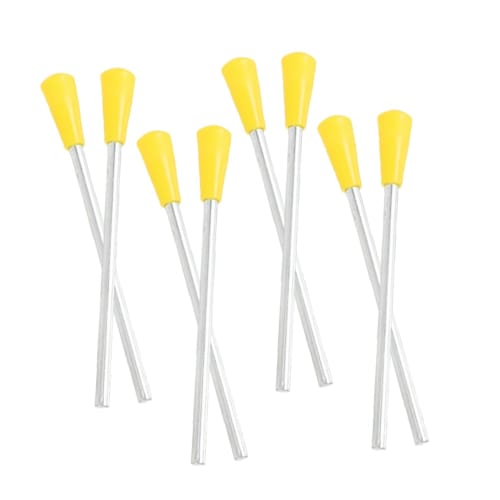 QUMIIRITY 8-Piece Triangular Iron Mallets for Percussion Instruments