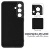 For Samsung Galaxy S25 FE Liquid Silicone Case Phone Back Cover with Hand Strap