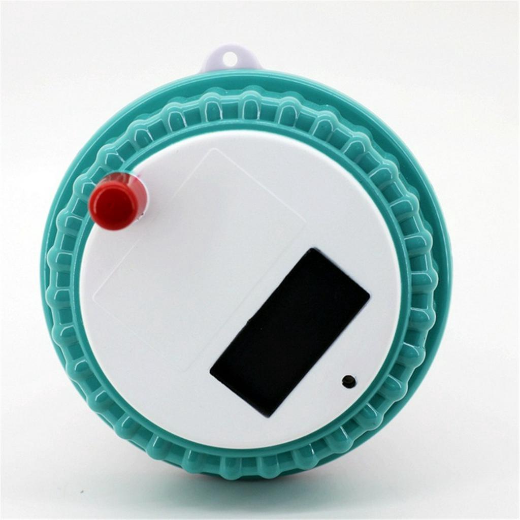 Wireless SPA Pond Tub Solar Powered Pool Thermometer Swim Waterproof Digital LCD Backlit Floating Temperature Transmitter Meter 1.5V