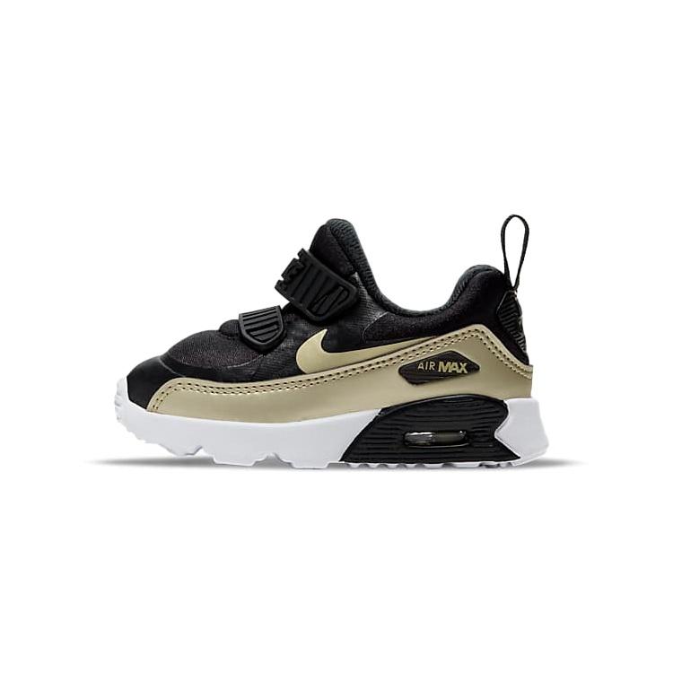 (TD) Nike Air Max Tiny 90 BT Black Gold Baby DC9201-091 EU 21