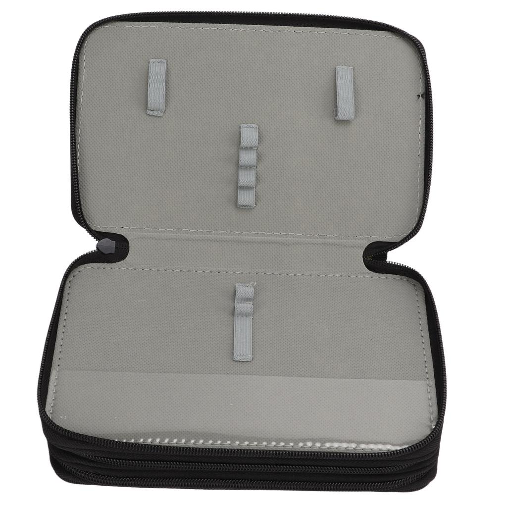 Trousse à crayons Exquise Haute Durabilité Grande Capacité Sensation Confortable Grande Trousse à Crayons pour Maison École Voyage