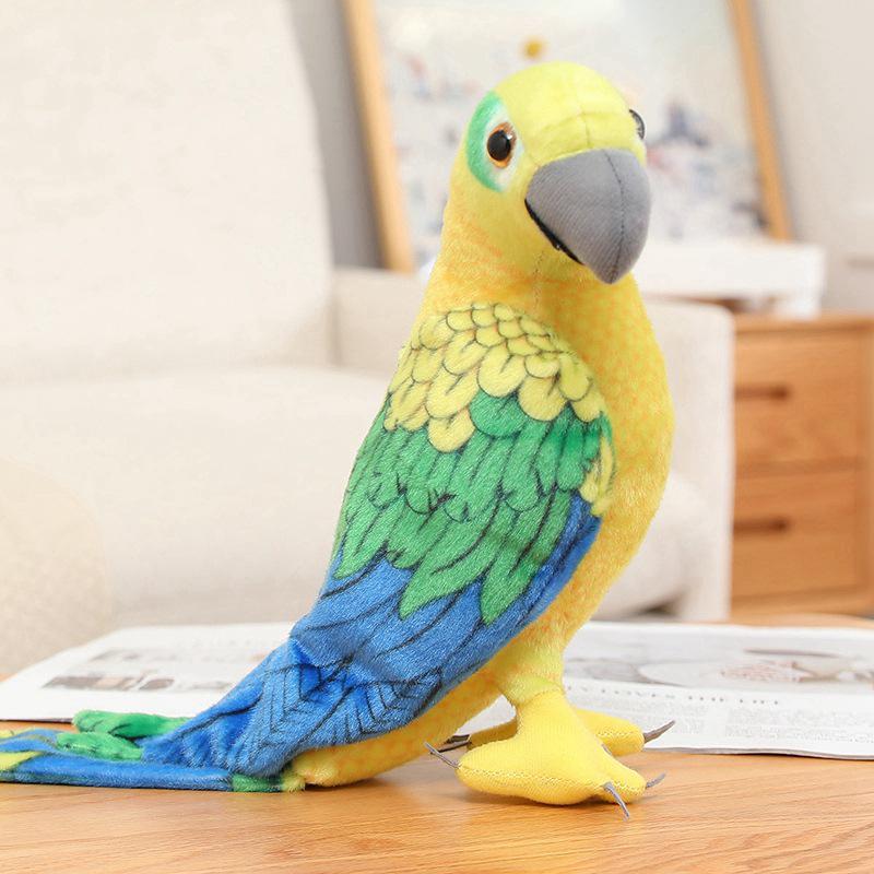 Parrot Plush Toy Doll - Cute Children's Sleeping Pillow & Ornament, Perfect Companion Gift for Girls