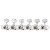 6L6R Configuration Guitar Tuning Pegs Smooth Tuning Machine Heads  For Guitar Repair