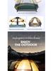 Portable Automatic Fast-Opening Rainproof Tent for 2-4 People - Ideal for Outdoor Camping, Wilderness, & Beach