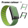 Whoop 5.0 için Dimili Naylon Kayış+ÇERÇEVE Kayışlar Whoop Band 5.0 4.0 Esnek Gerilebilir Spor Kayış Bileklik Saatler Whoop 4 5 için