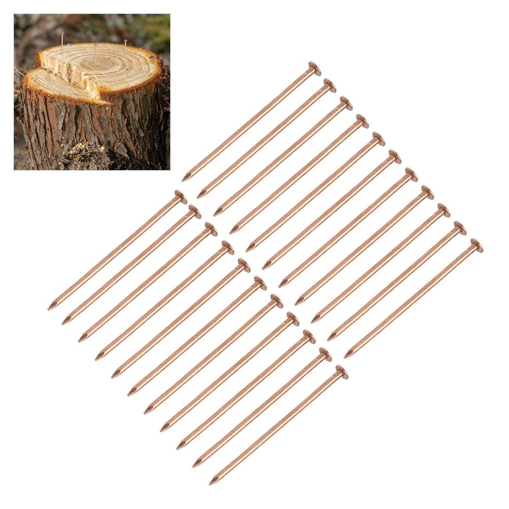 3 5 Inch Copper Nails for Killing Tree Roots and Stumps Effective Hardware for Tree Stump Removal and Root Control
