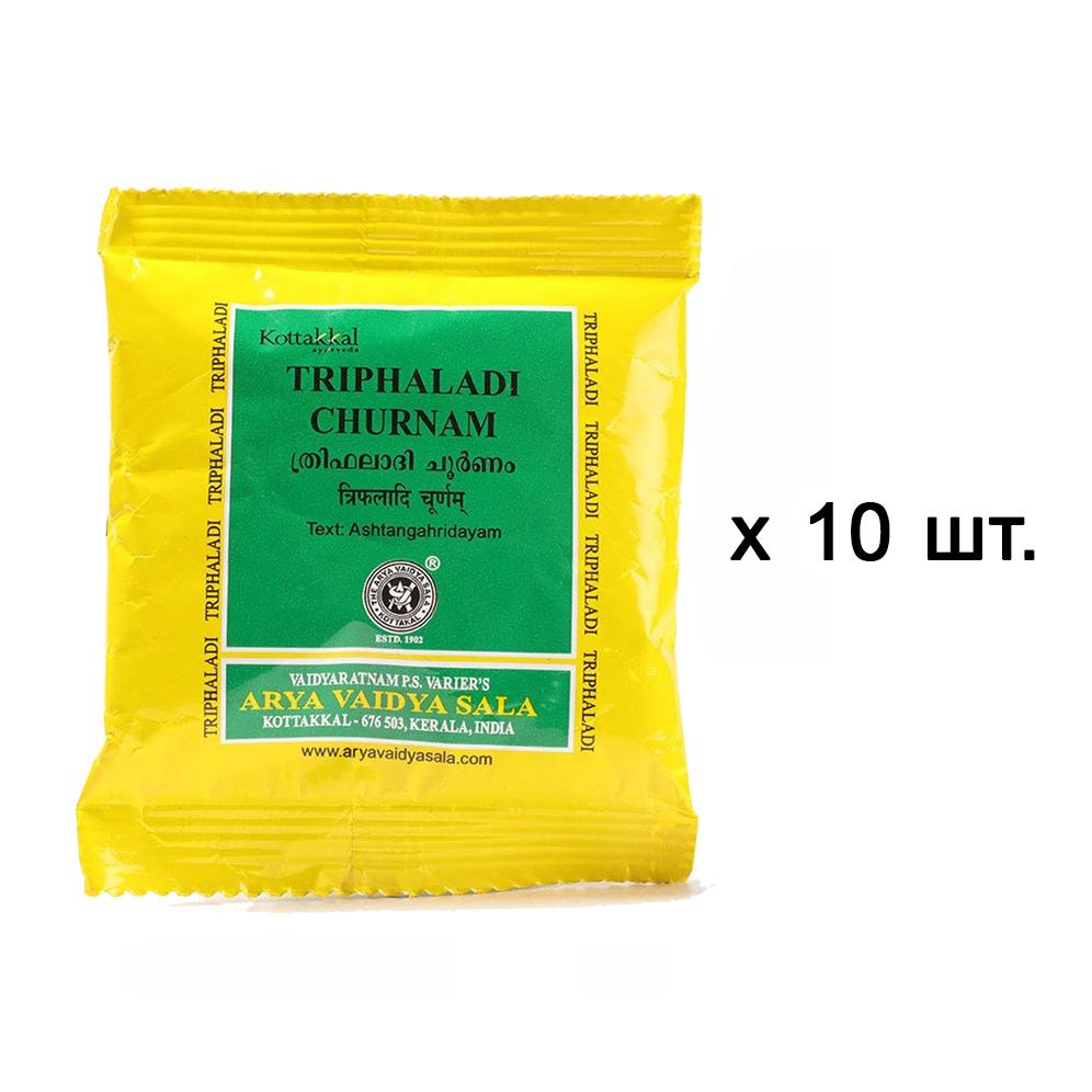 

Набор Трифалади Чурнам (10 x 10 г), Triphaladi Churnam Set, Kottakkal Ayurveda