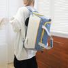 Mochila Feminina de Viagem Fitness de Grande Capacidade com Separação Molhado/Seco, Compartimento para Sapatos para Viagens Curtas de Negócios e Esportes.
