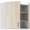SARA SARA Wall Unit - 2 Doors - Sonoma Oak Decor - L80 X D31 X H71.5 Cm
