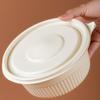 Biodegradable Corn Starch Round Bowls with Lids