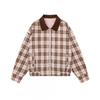 Unisex Herringbone Tweed Box Jacket 2026 Lightweight Windproof Cotton Outerwear Men Women