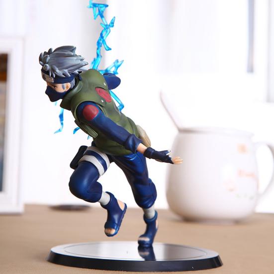Hatake Kakashi Anime Model Rust-proof Excellent Craftmanship Micro Decor Anime Hatake Kakashi Doll Decoration for Anime Lover