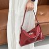 Oily Skin 2025 New Style Retro Real Leather Women's Bag Single Compartment Crossbody Bag With Multiple Pockets