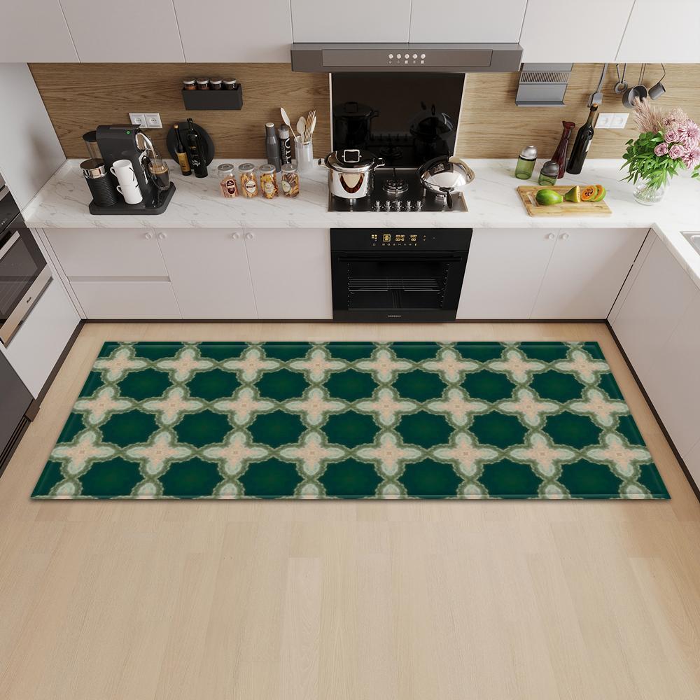 Kitchen Door Mat Bedroom Carpet Non-slip Floor Balcony Corridor Long Carpet Bedside Living Room Floor Mat