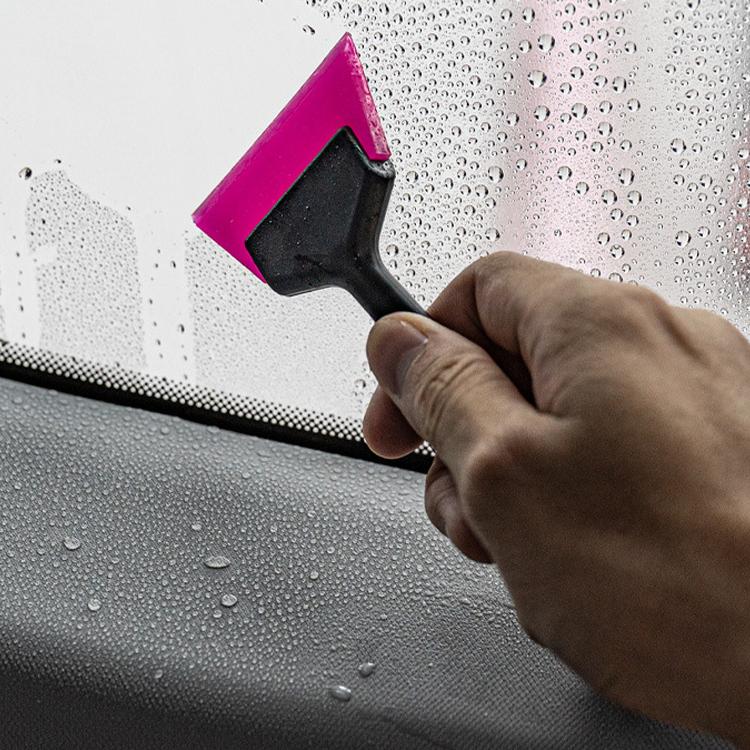 Small Film Scraper Handle Rubber Window Tint Squeegee Windshield Glass Mirror Cleaning Wiper Window Film Tools
