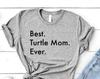 Turtle Mom T-Shirt, Best Turtle Mom Ever Shirt Womens Gifts - 3417