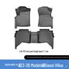 23-26 Toyota Hilux TPE Floor Mats: Anti-Dirty, Thermoformed Interior Decor