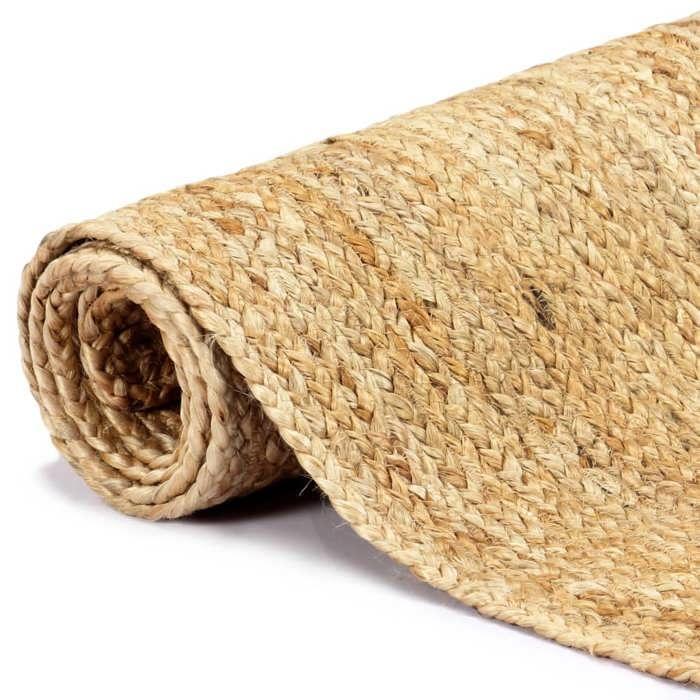 VidaXL Tapis fait à la main Jute Naturel 120x180 cm