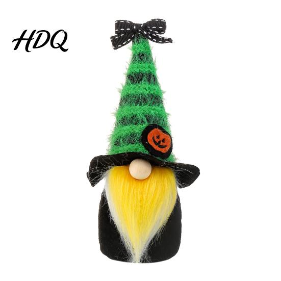 Festive Halloween Decor Gnome Decor Cute Gradient Ghost Figurine Faceless Statue Ornaments