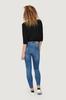 Only skinny high waist jeans Blue