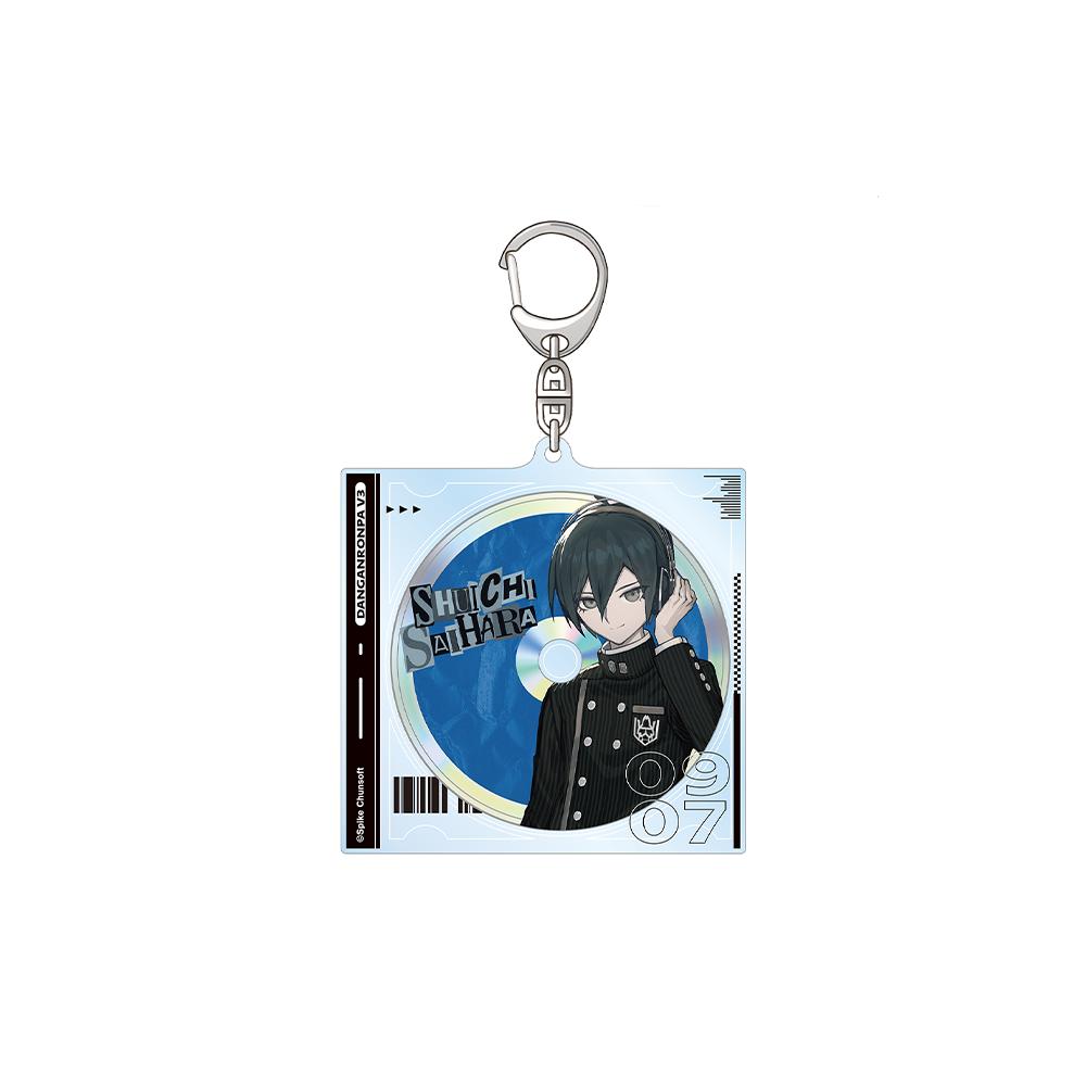 Danganronpa Makoto Naegi Sayaka Maizono Kyoko Kirigiri Junko Enoshima Nagito Komaeda HD Acrylic Keychain Bag Pendant Anime Goods