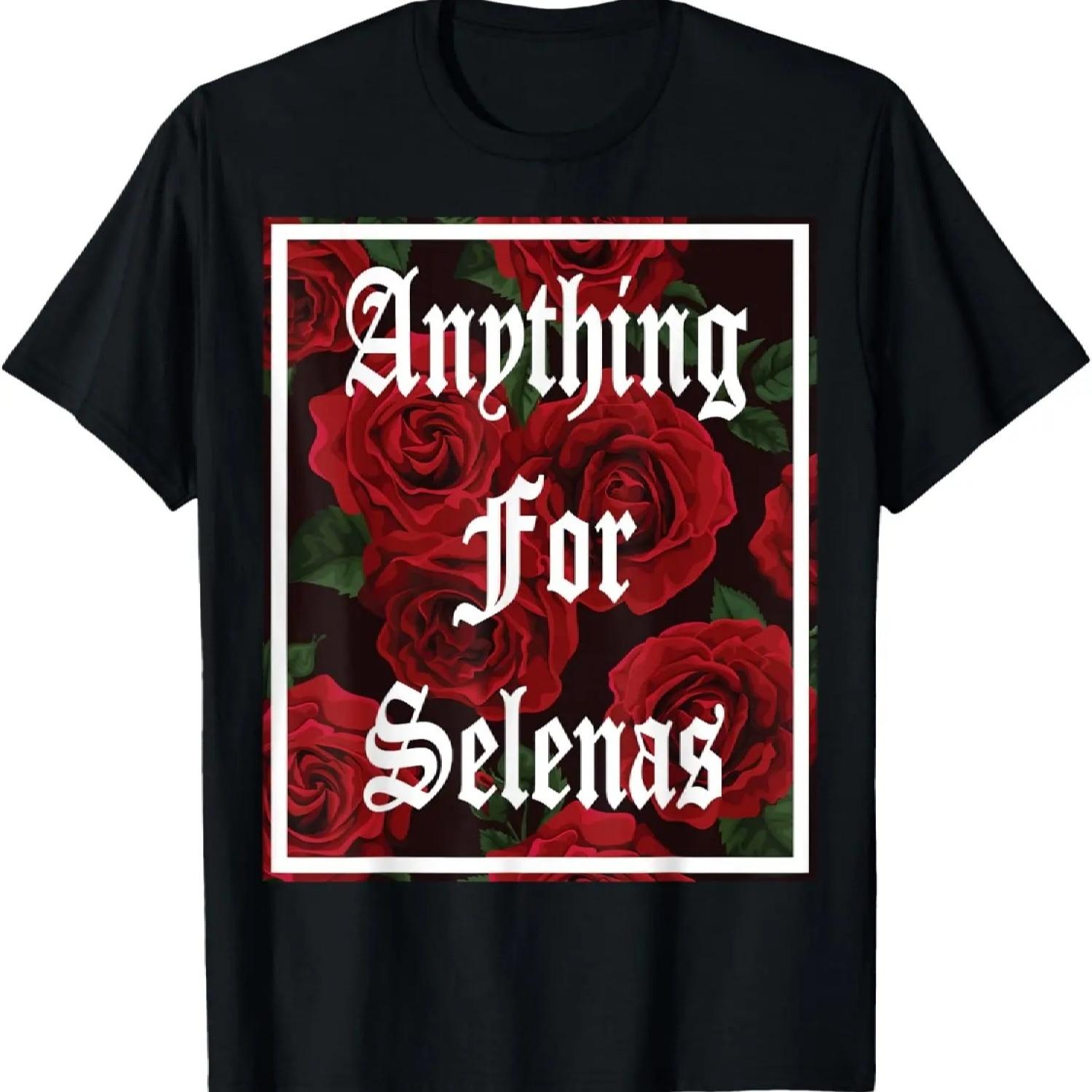 

ANYTHING FOR SELENAS RED ROSES T-Shirt S разноцветный