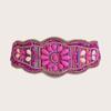 Womens Bohemian Style Fabric Waist Belt With Turquoise Beads And Embellishments For Outfits Seasonal