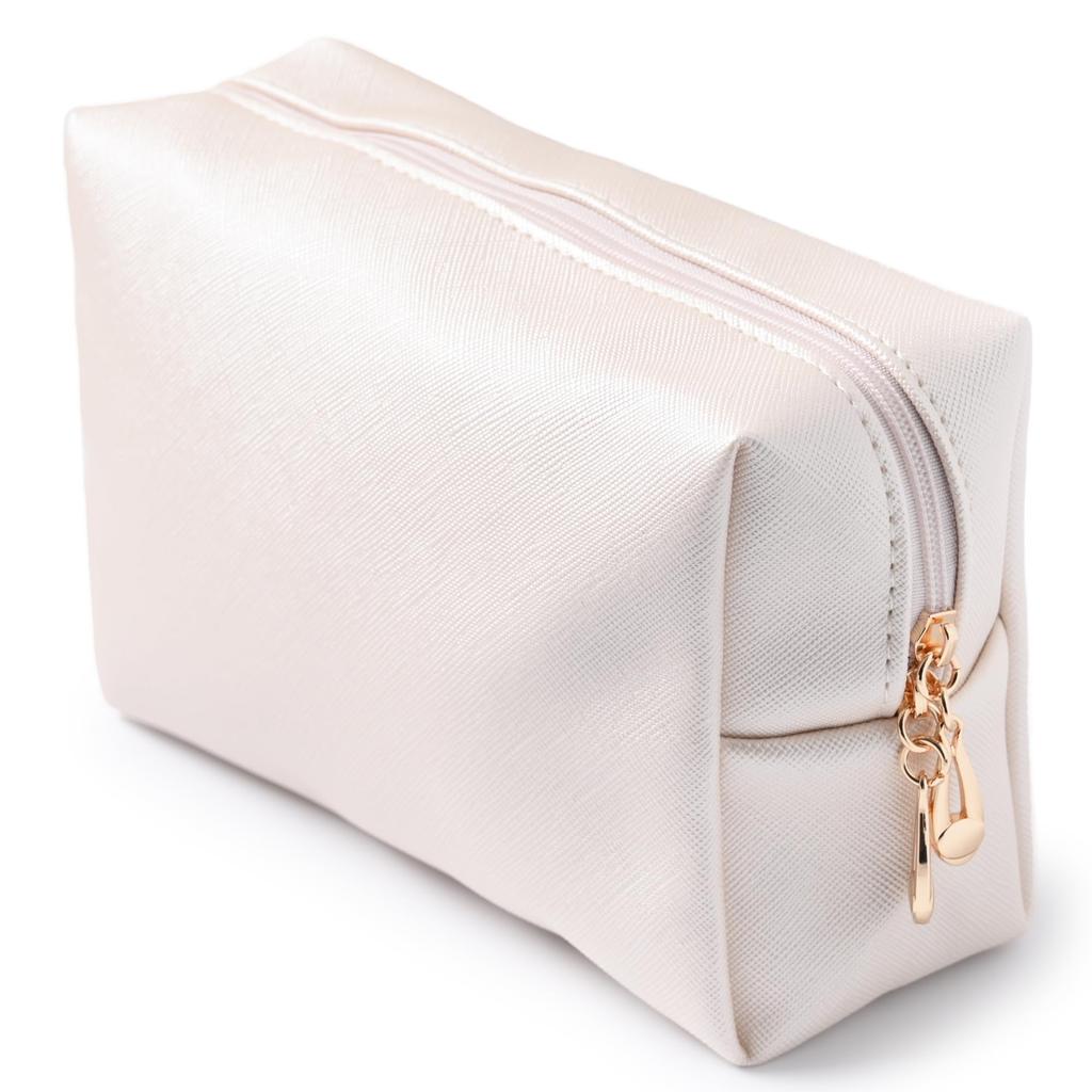 makeup pouch with easy stylish design pouch01 Large, large-capacity access, (champagne gold),