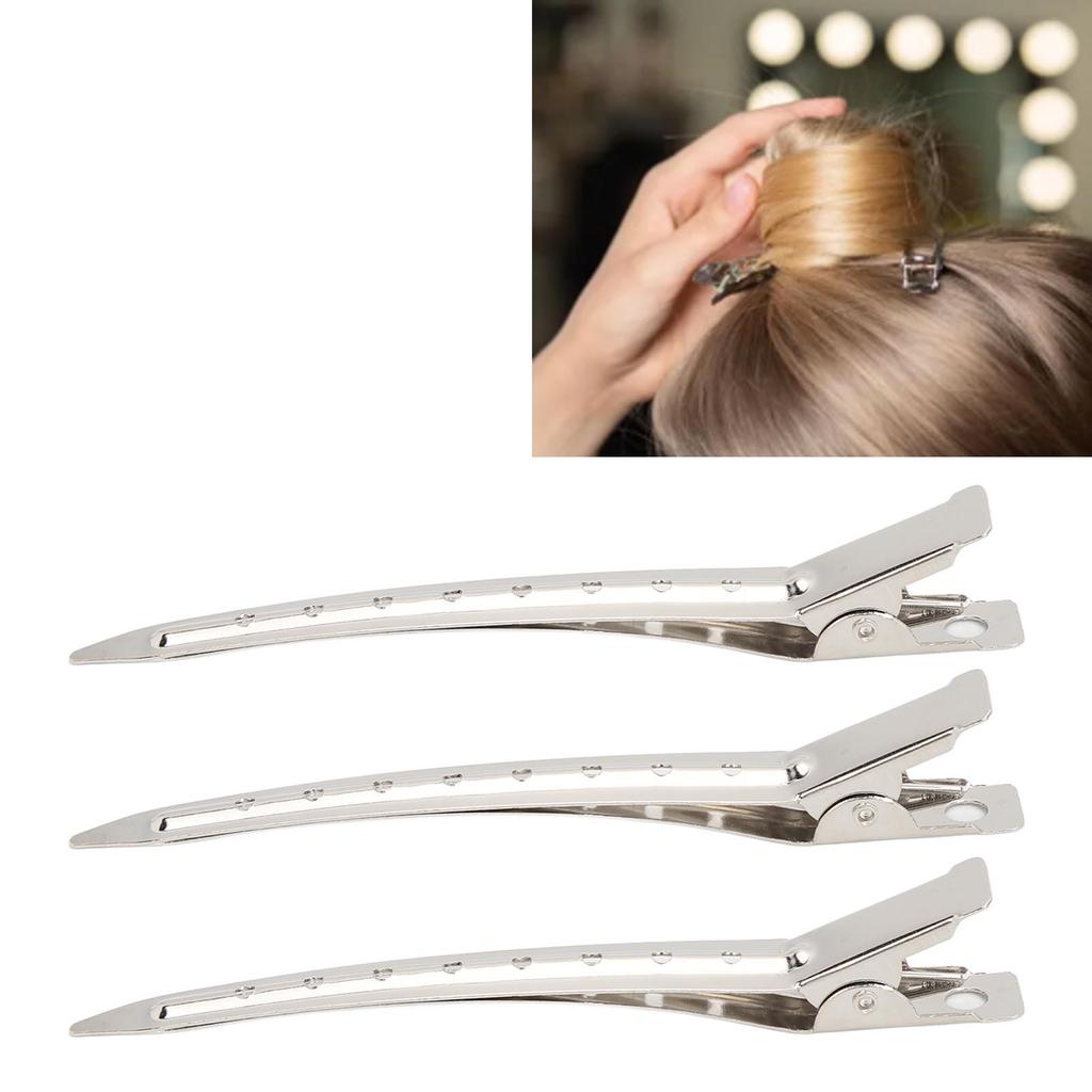 100pcs Hair Styling Clips Firmly Clamp Hair Sectioning Pin Curl Hair Clips for Salon Use