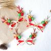 Christmas Party Set: Glasses, Headband, Hair Clips - Cartoon Gift for Kids' Birthdays