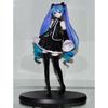 17CM Anime Hatsune Miku Project DIVA Arcade Future Tone Hatsune Miku Zwarte Jurk Lolita Model Speelgoed Cadeau Verzameling Actiefiguur
