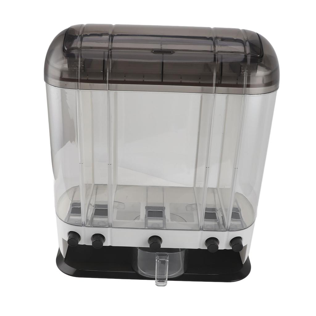 Reisspender 16,5 kg Großes Fassungsvermögen Transparent Versiegelt Reiseimer Luftdichte Mehlaufbewahrung