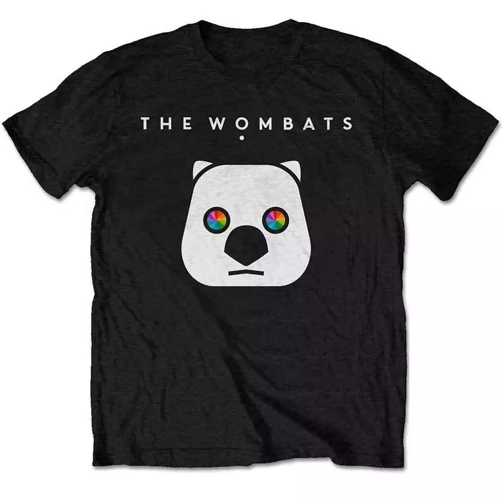The Wombats Rainbow Eyes Mens Black T Shirt The Wombats Tee Unisex T-Shirt M