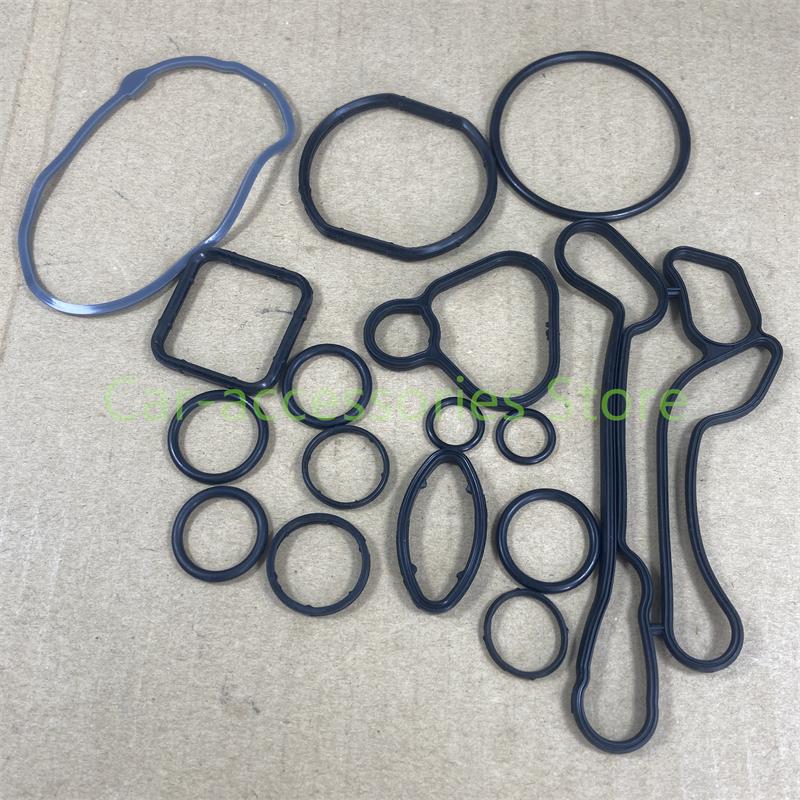 Original Engine Oil Cooler Gasket Seal Set 2724577 For Chevrolet Aveo Trax Cruze 1.6L 1.8L Orlando Sonic Croma Opel Astra Zafira
