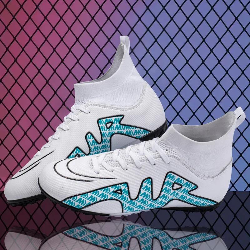 Men Football Shoes Society Soccer Shoes Sneaker Students Training Cleats Outdoor Ultralight Casual Professional Football Boots