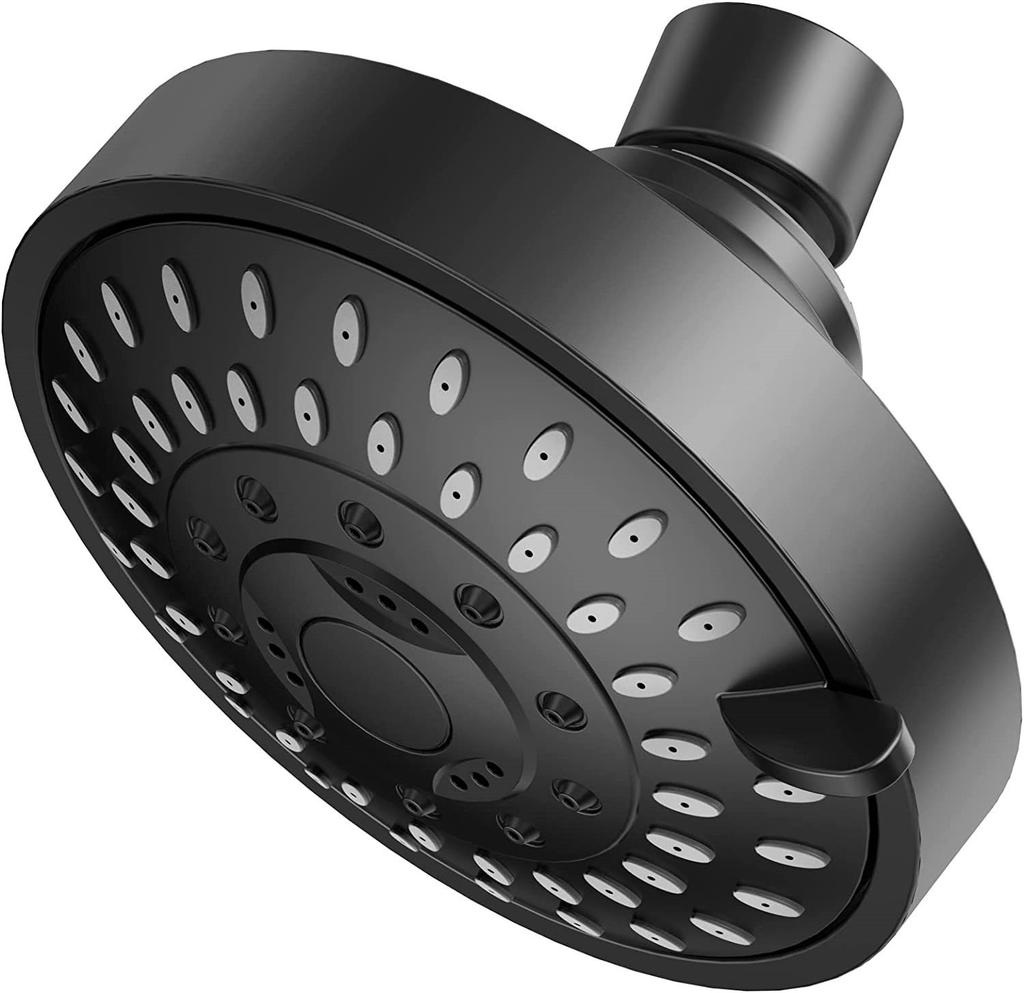 4 Inch Five-speed Shower Head Booster Shower With Filter Household Overhead Shower Head Bathroom Shower Head