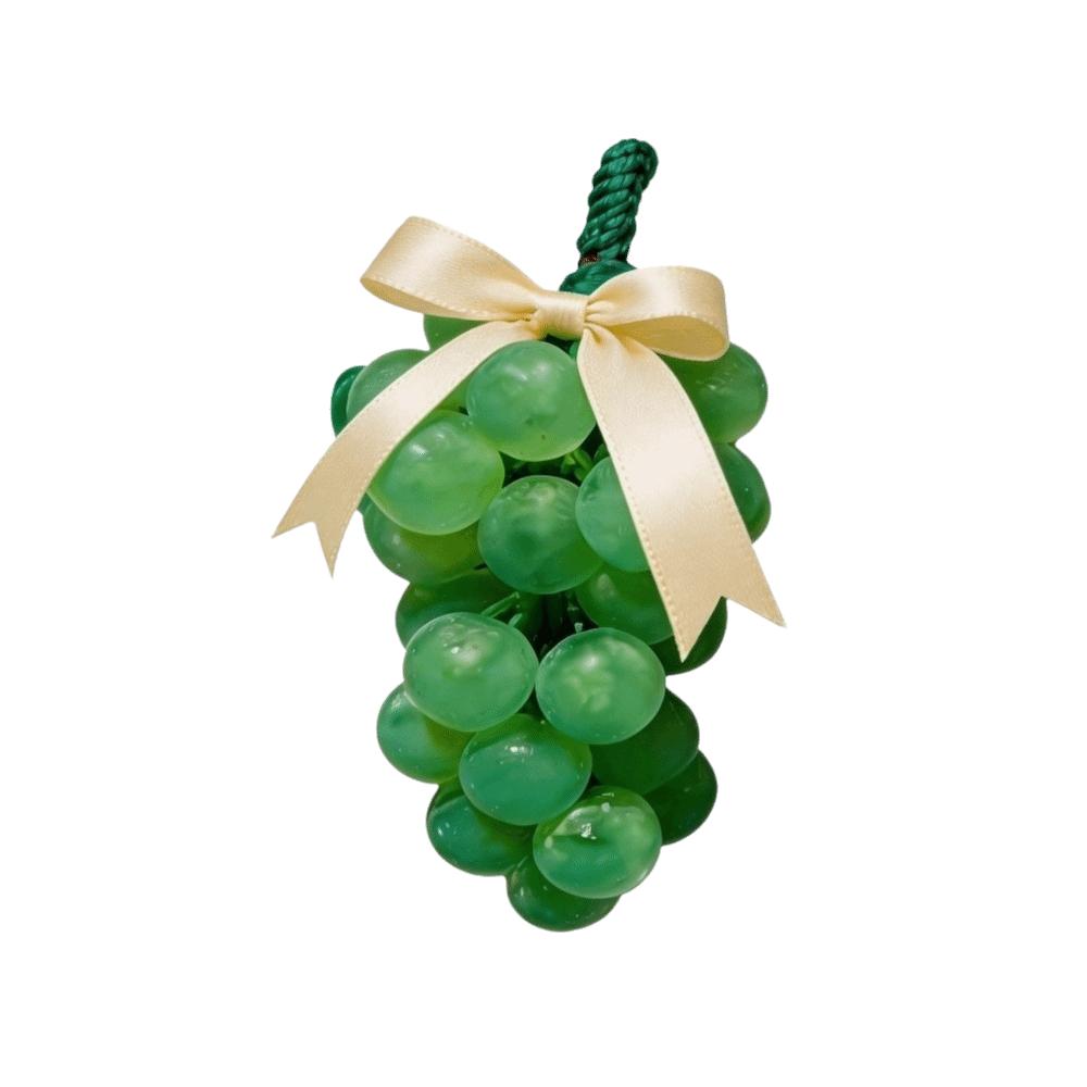 Wash Face Grape Cluster Soap Gifts Decorative Soap Grape Skewer Soap Hand Cleaning зелёный