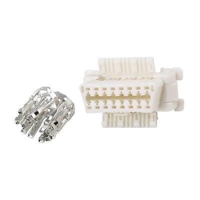 Ein ABSOPRO OBD2 Diagnoseanschluss Buchse für Ford Kompatibel Focus 2005-2016 Kunststoff Schwarz