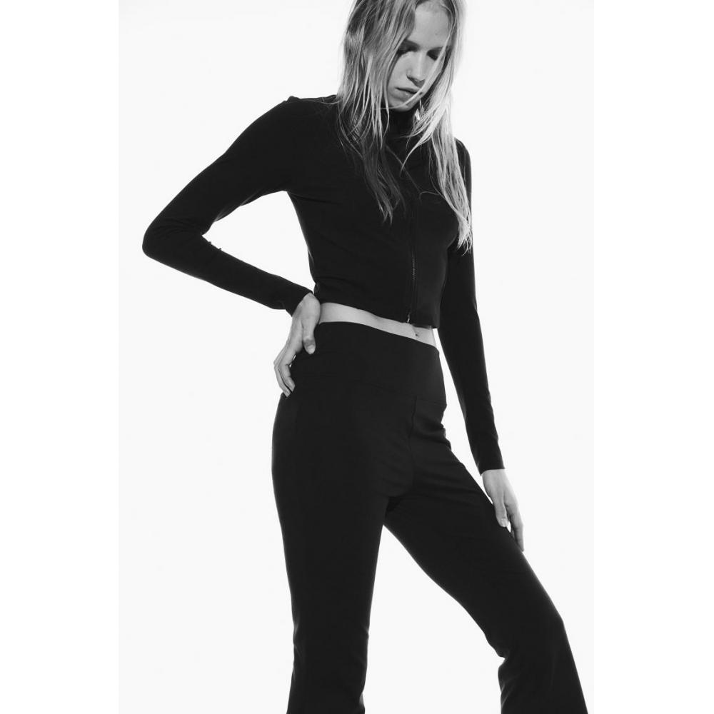 

Леггинсы HM-клеш, черные