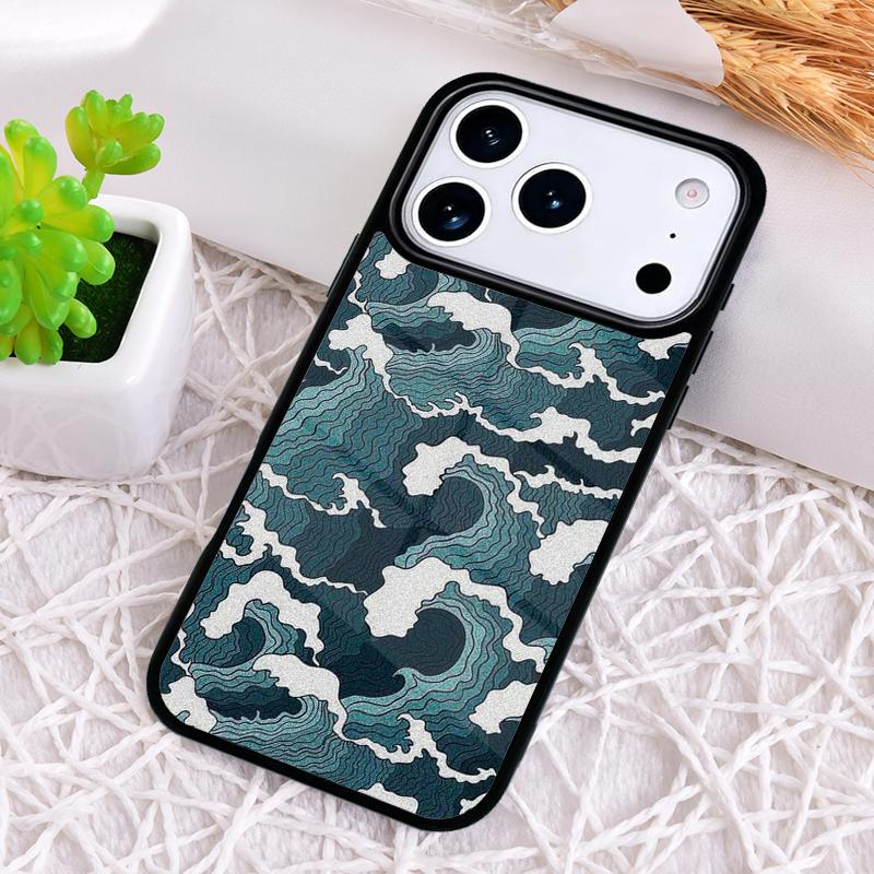 The Great Wave Off Kanagawa Shockproof Phone Case for iPhone 17 Air 16e 15 11 12 14 13 Pro Max Cover Coque