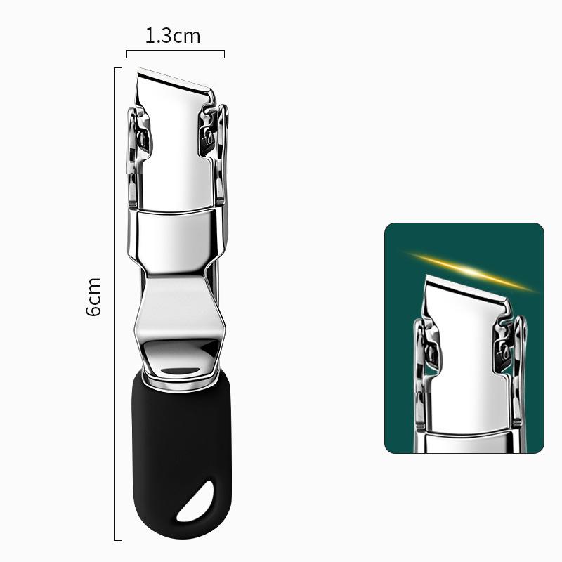 Bevel Nail Clipper Long Handle Wide Jaw Slant Tip Nail Clippers Suitable For Thick Nails Care Thick Nail Trimming Manicure Tool