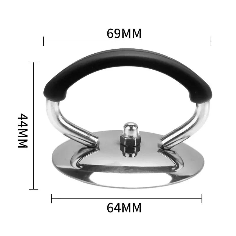 1/6 universal stainless steel silicone pot covers, heat-resistant and safe kitchen accessories, anti scalding pot covers