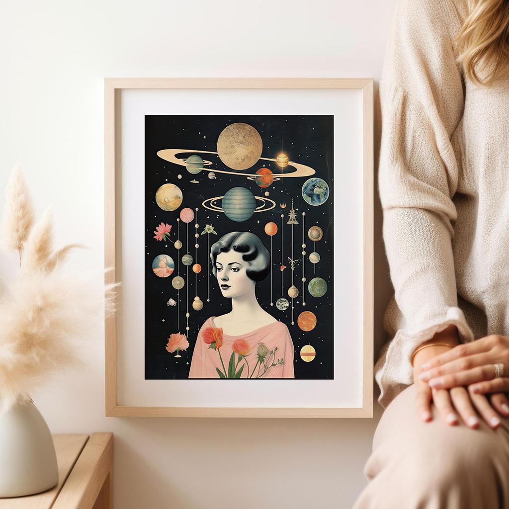 Poster Planet Layout Portrait