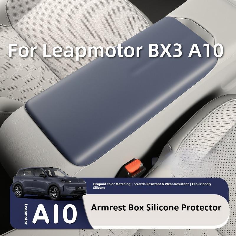 Fit For Leapmotor BX3 A10 2026 Car Silicone Armrest Box Cover Central Armrest Pad Anti Scratch Anti Dirty Interior Modified
