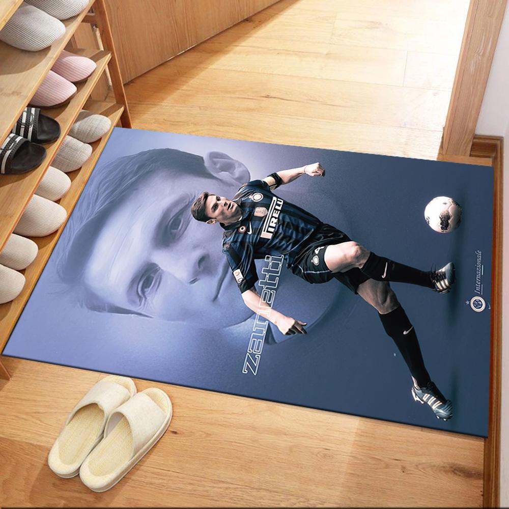 Inter Milan Carpet Perfect For Bedrooms Decorate Room Dining Room Kitchen Antislip Carpet Office Home Decor