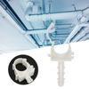 U Shaped Pipe Tube Clamp Water Pipe Fixed Clips Support Holder with Screws (25mm)